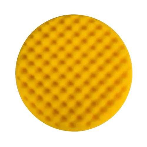 Polishing Foam Pad Yellow Waffle Ø 180 mm - Slippapper.se